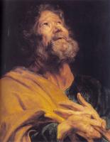 Dyck, Anthony van - The Penitent Apostle Peter